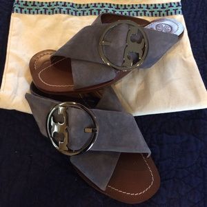 Tory Burch Slides, GUC. Only worn a couple times.